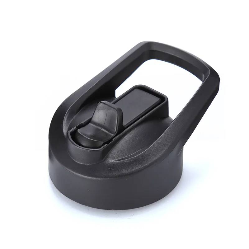 ODM Sport Plastic Drinking Lid Wide Mouth Straw Lids Stainless Steel Water Bottle Vacuum Flask Caps Plastic Lid With Handle