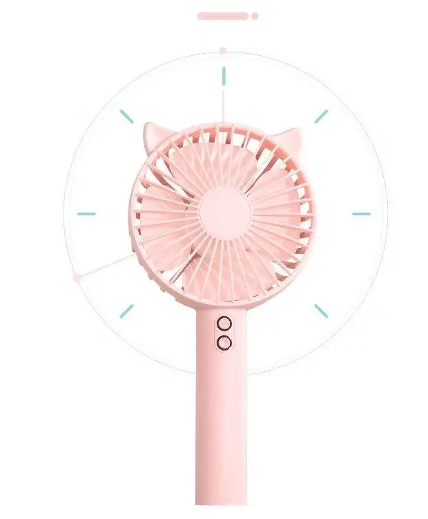 Manual Fan Hand Ceiling Winding Machine Air Cooler Handheld Portable Fan