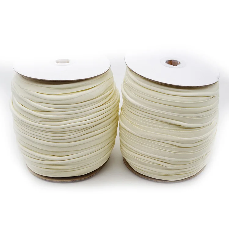Manufacturer Custom 13mm Satin Piping Insertion Bias Cord Binding Tape for Clothing and Bags