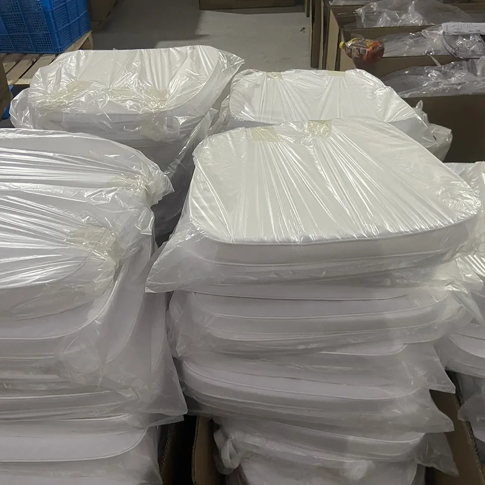 Cheap Wholesale hotel tiffany chair cushions Polyester Wedding Banquet Chiavari Chair Cushion