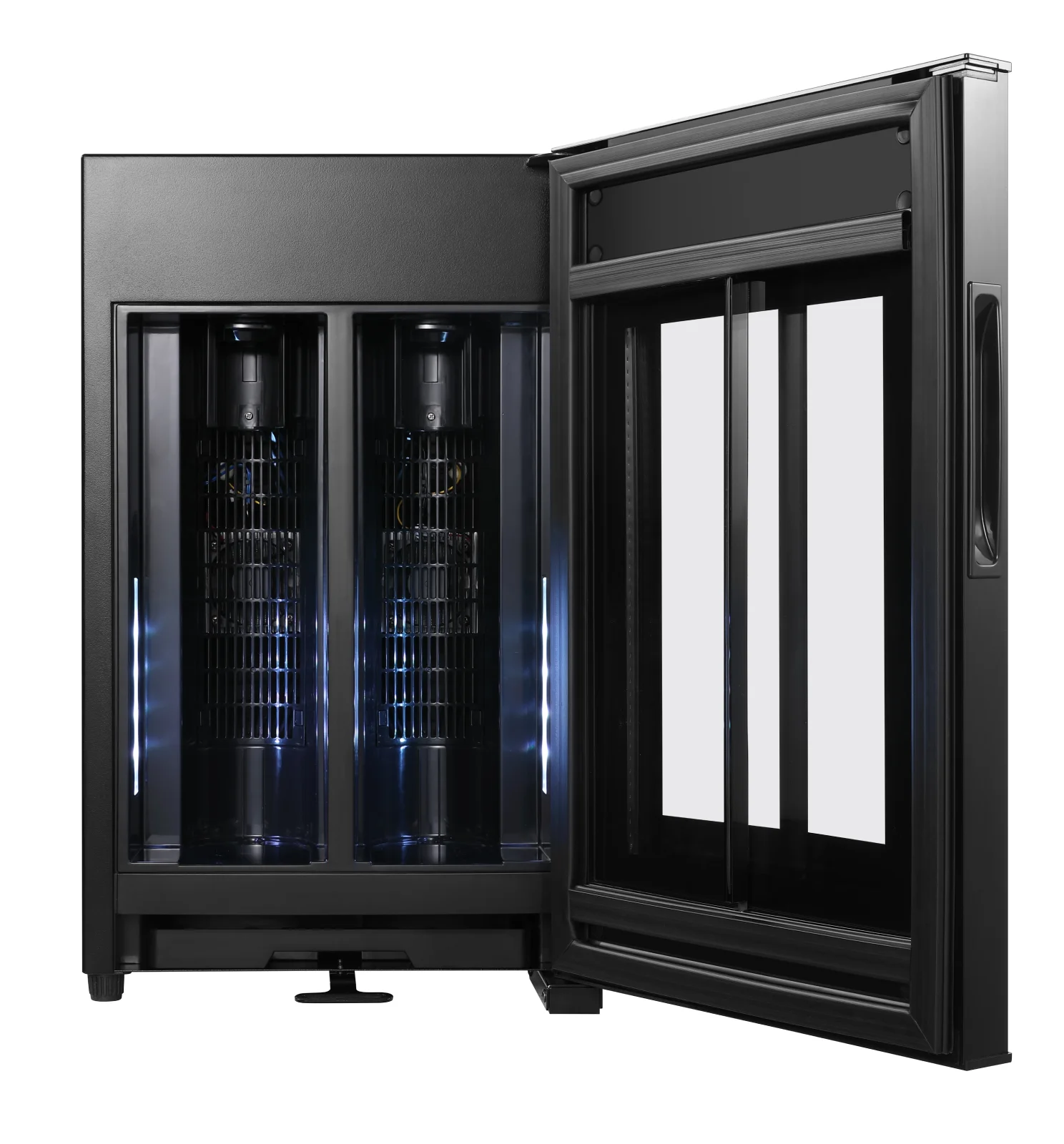 Wine Dispenser Machine Thermoelectric Cooling 2 Bottles Household Wine Cooler Red Single Glass Door Thermoelectric Refrigerator