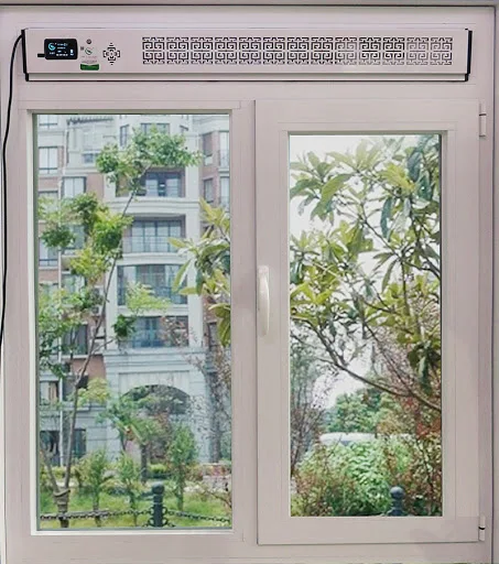 
cheap office reception aluminium sliding glass window aluminum alloy tempered glass double lowEs glazed New-Ventilation System 