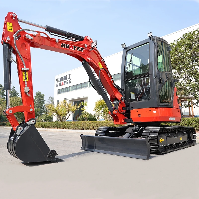 China mini excavator 6 tons high quality excavator, equipped with small crawler excavator