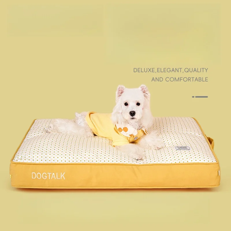 Custom Order For Dog Bedhigh Rebound Pp Cotton Color Fabric Can Be Customized Removable Cover Pet Cushion Cat Mat