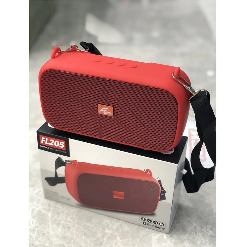 New Amazon hot style FL205 Blue tooths speaker Blue/tooth Wireless Speaker Soundbar Outdoor Handle Bass