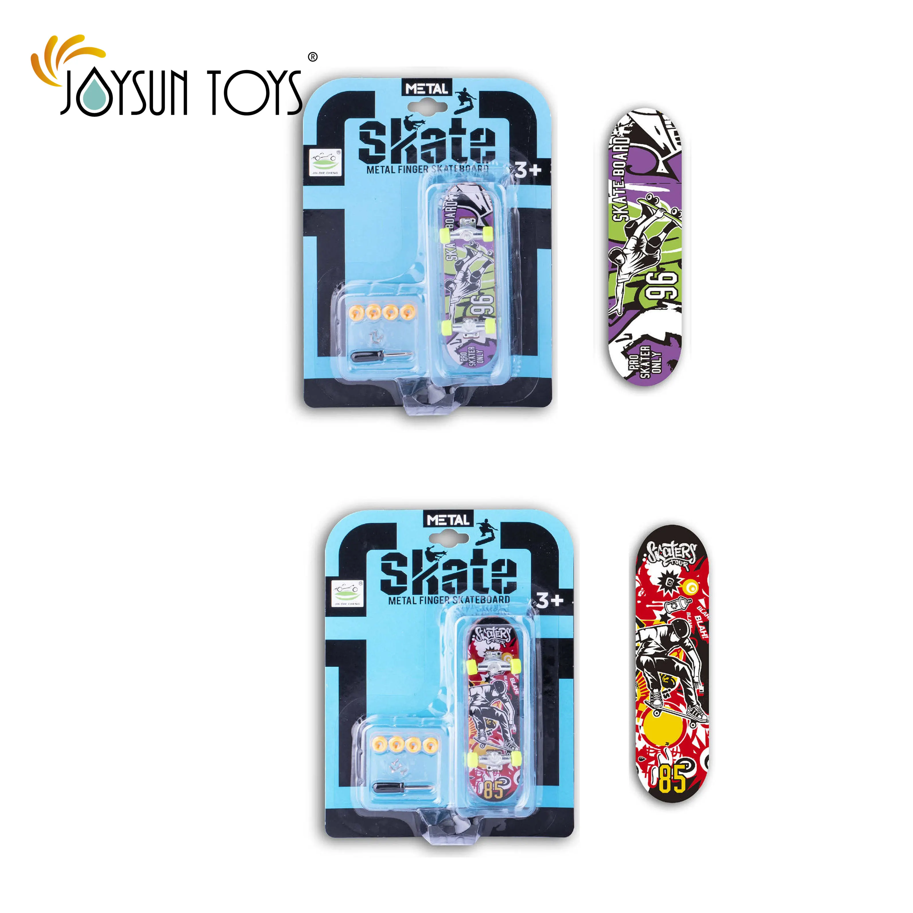 New Fidget Toys Games Fingerboard Skateboard Alloy Mini Finger Boards Skate Truck Finger Skateboard for Kid Toy Popular Set