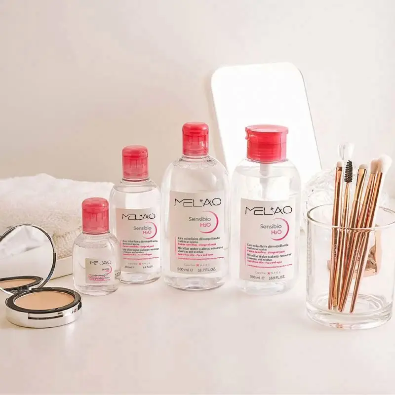 Wholesale Private Label organic Deep Moisturizing Face Lip Eye Makeup Remover Micellar Cleansing Water