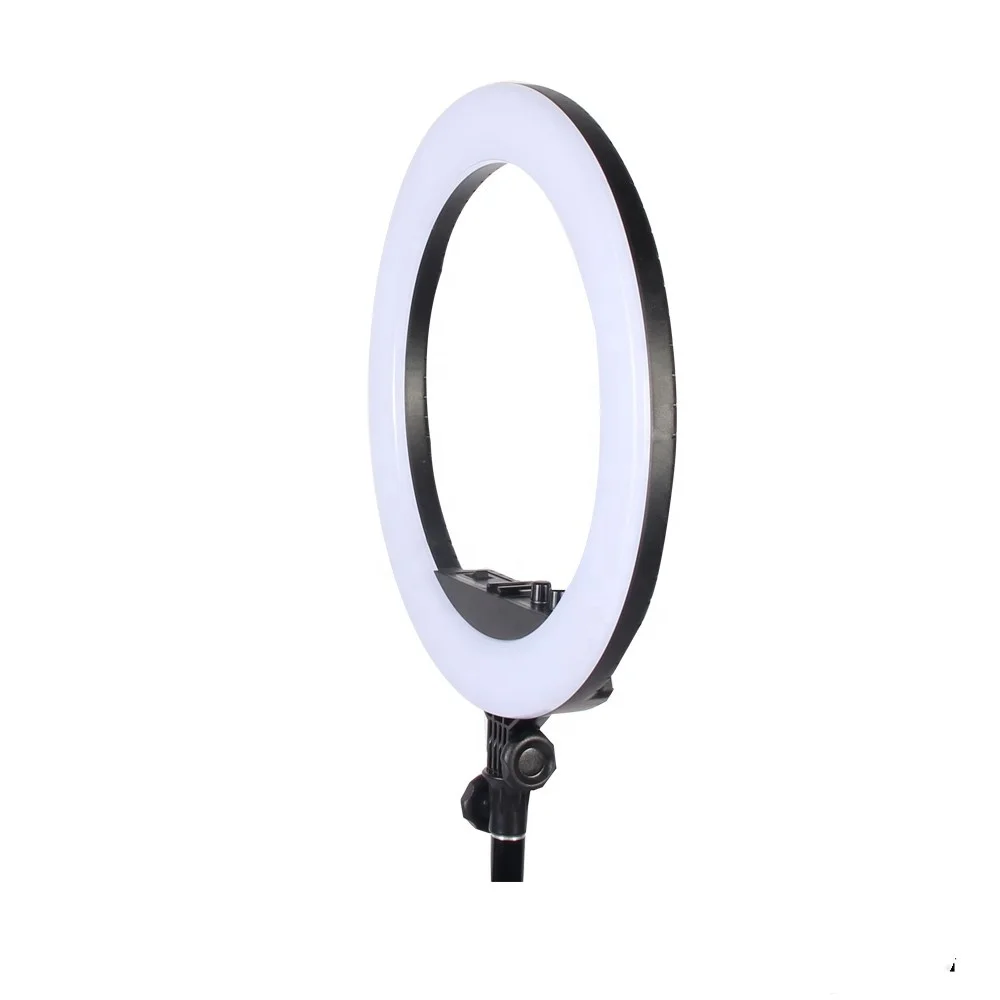 photographic henge ring light halo lamp 55w 240 leds with tripod phone holder photo video ring light