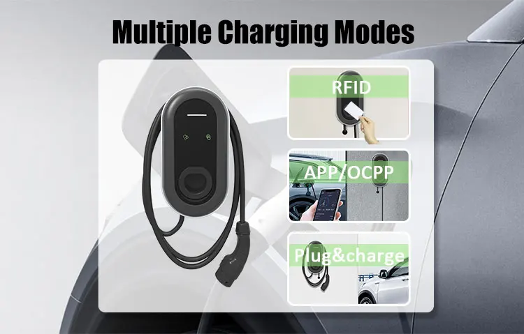 Hybrid electric car type 1 wall electrical gb/t chargers 3 phase manufacturers 11kw ev charger