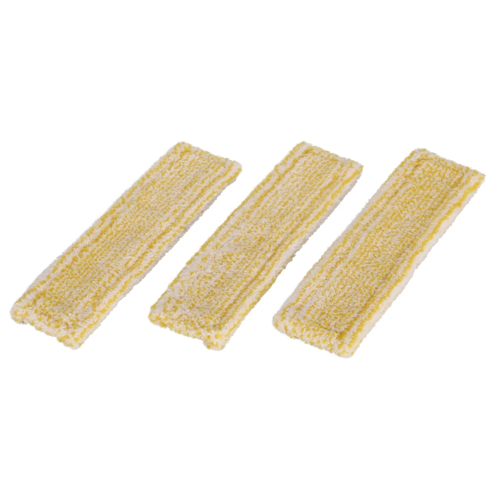 Micro Fiber Cloths Wiping cloths for Karcher Spray Bottle WV2 WV5 WV75  Windows Vac Yellow and White Indoor use