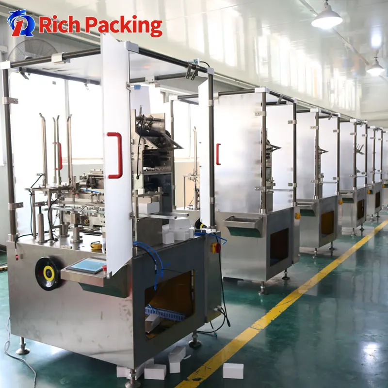 Автоматическая упаковка Cartoning машина таблетки капсулы блистерная пластина коробки упаковочное оборудование