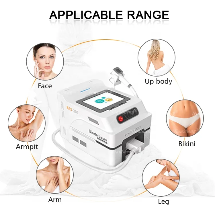 755nm 808nm 1064nm triple wavelength depilacion 808 diode laser hair removal removable skin rejuvenation machine