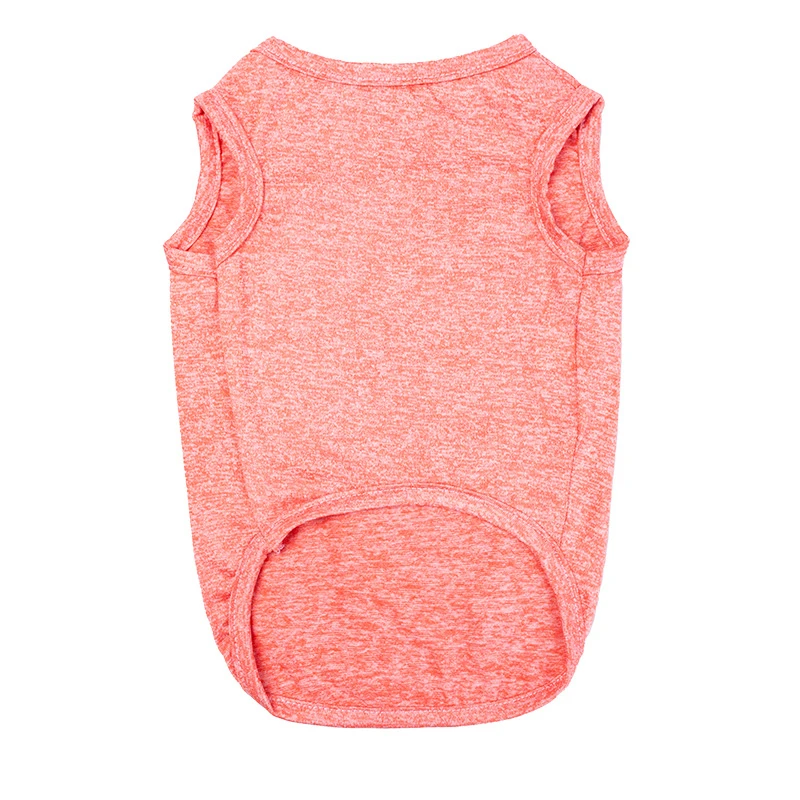 Wholesale Custom Soft Breathable Vest Designer Dog T Shirts Sublimation Blank Coolable Dog shirts for Pets