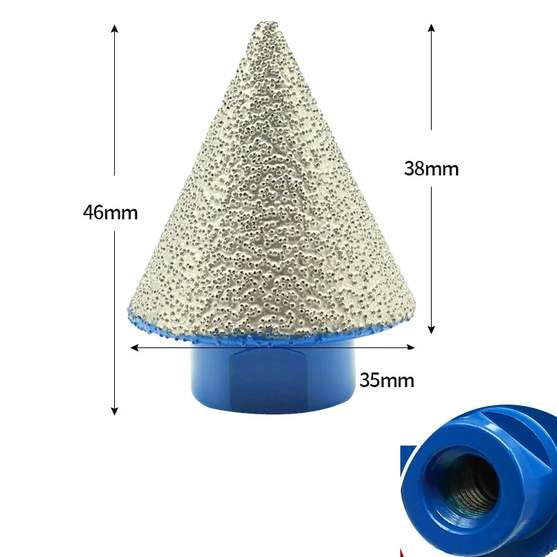 PEX Diamond Beveling Chamfer Ceramic Tile Drill Bits Grinding Wheel Milling Beveling Drill Bit Chamfer Bits