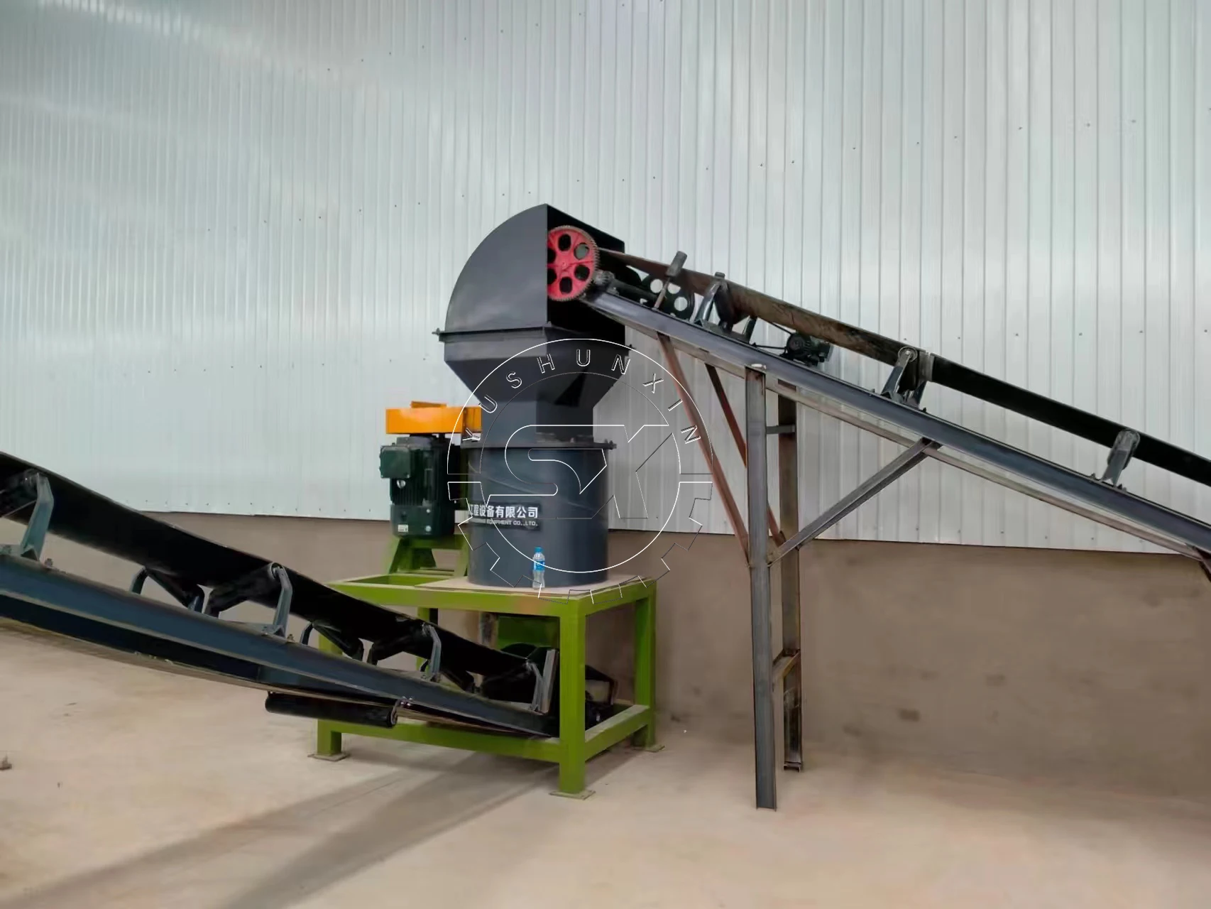 10 ton per hour organic fertilizer production line granule organic fertilizer production line