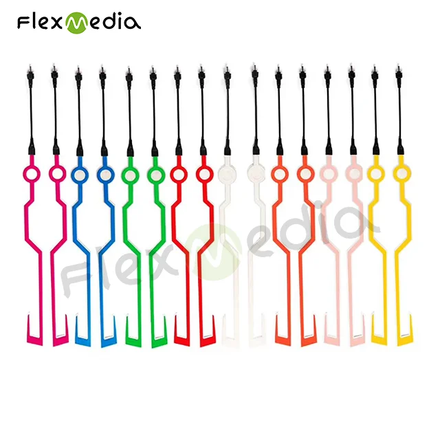 China factory supply new design motorbike EL light helmet sticker motorcycle waning sign suit for any kinds of melmet