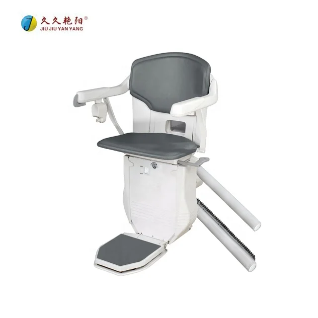 High-tech JY-LT CE barrier-free China inclined automatic retractable emergency curved disabled stair platform elderly stair lift
