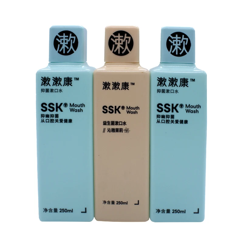 Best Selling Organic Enjuague Bucal Antiseptic Gingivitis Teeth Whitening Custom Mint Mouthwash Spray