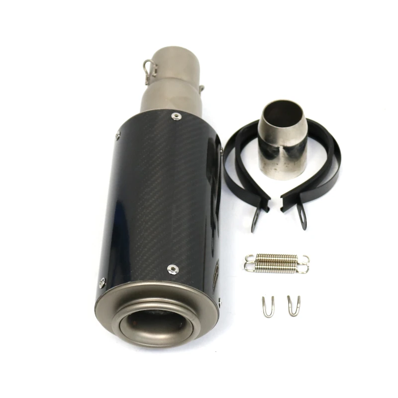 Universal scarico Motorcycle carbon brazing Exhaust pipe Accessories 250 dirtbike muffler for SHERCO SE 250/300/GASGA