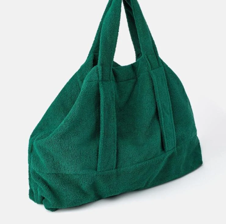 tote bag made of towel fabric towel bag