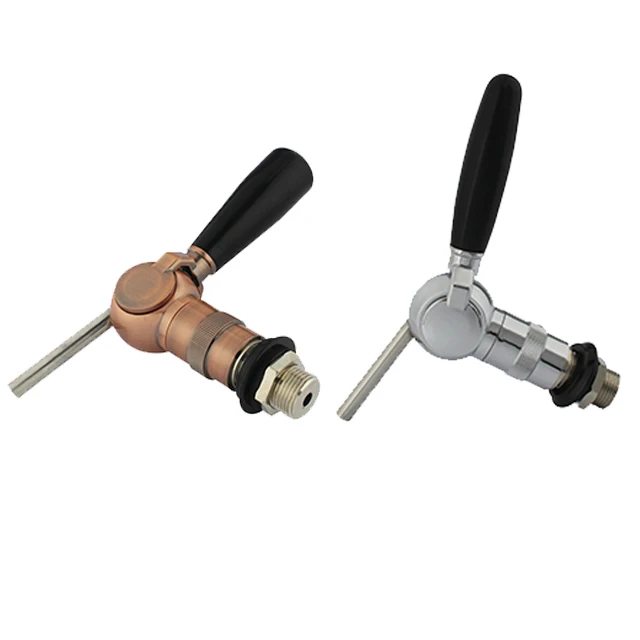 Factory Hot Selling 304 Stainless Steel Silver Color Ball Shape Beer Tap with Flow Control