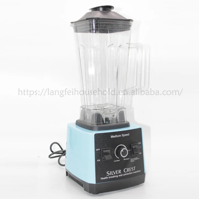 Высококачественный высокомощный серебристый блендер Crest с двойной чашкой большой емкости объемом 2 5 л квадратной для шлифовки и