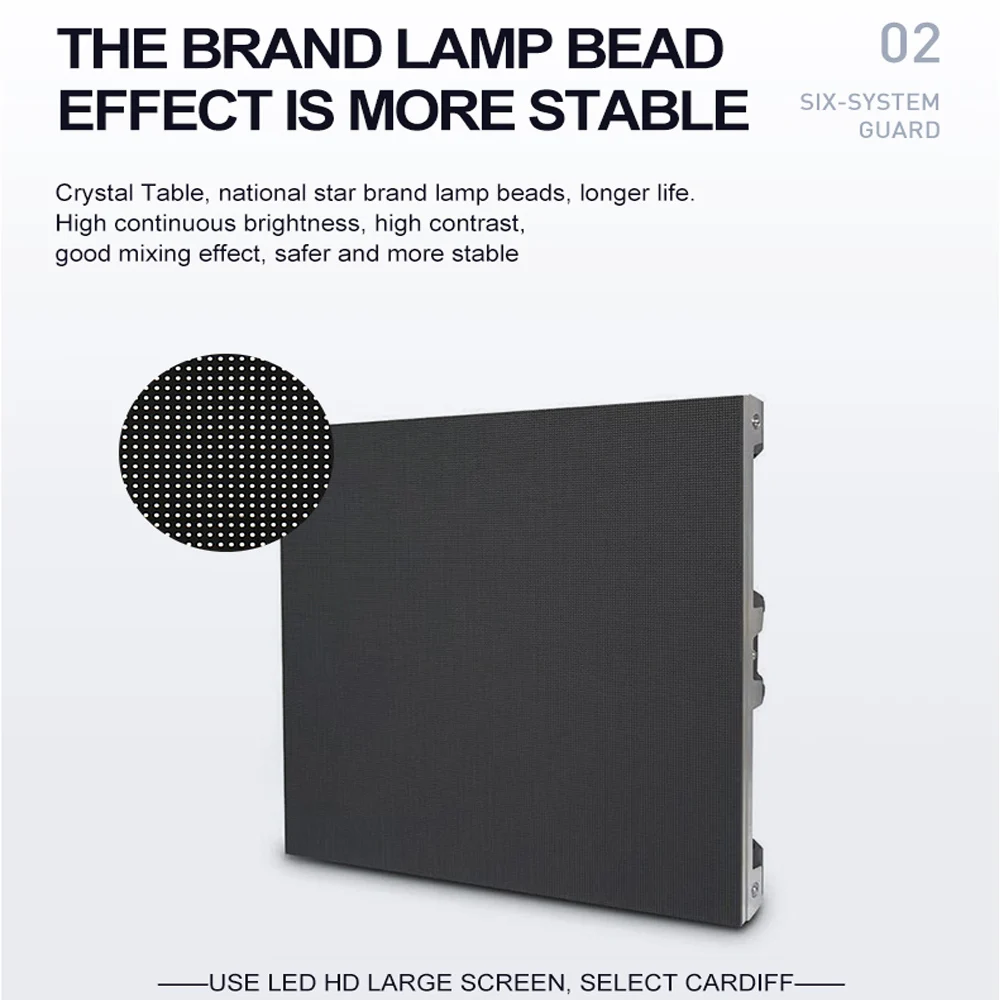 Indoor Small Spacing Fine Pixel P1.25 /1.86 LED Module Display Screen for CCTV Monitor Conference Room