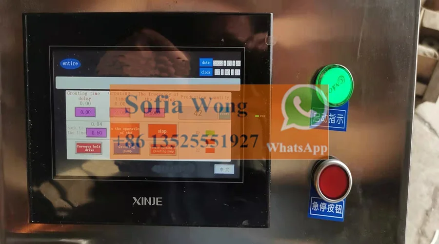 Stainless Steel croissant Bread Filling Stuffed Machine Cream Cake Pastry Bread Stuff filled croissant injection machine