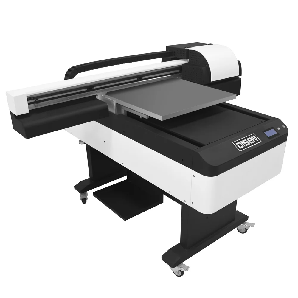 reasonable price small uv flatbed printer printing machine uv led flatbed printer 9060 size desktop flatbed uv printer