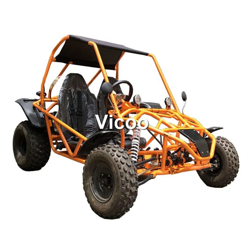 200cc 2 seat gas off road go kart 2 seat adult go kart