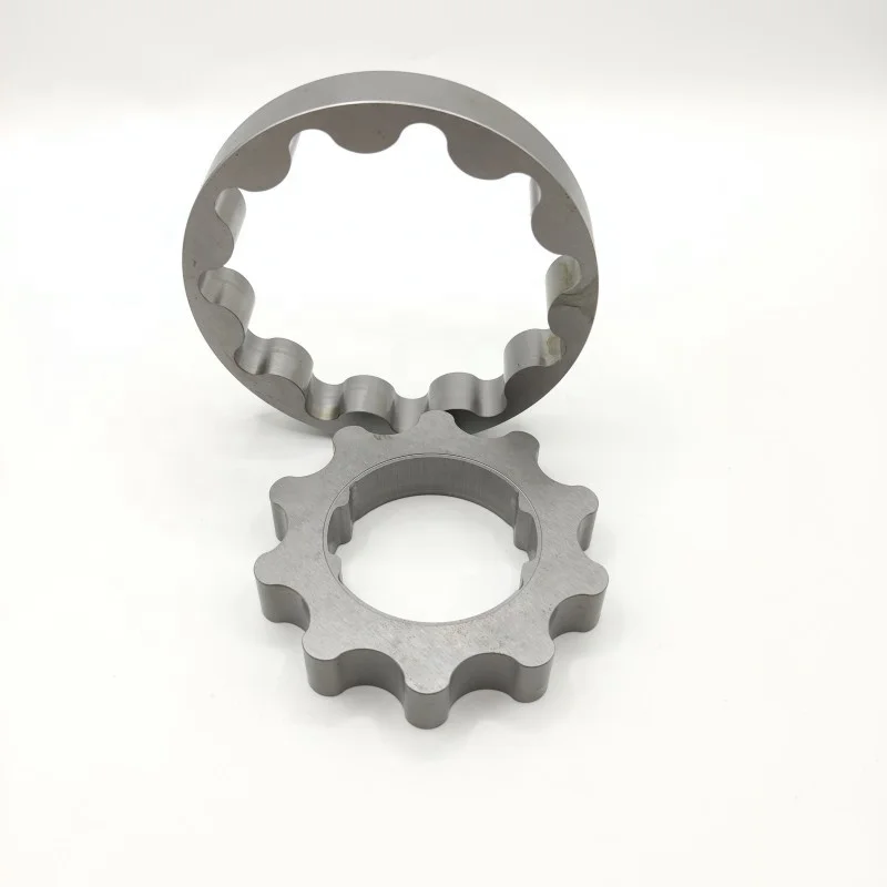 OEM billet 6061-T6 XR6 BA BF FG 4.0 Barra oil pump gears with backing plate