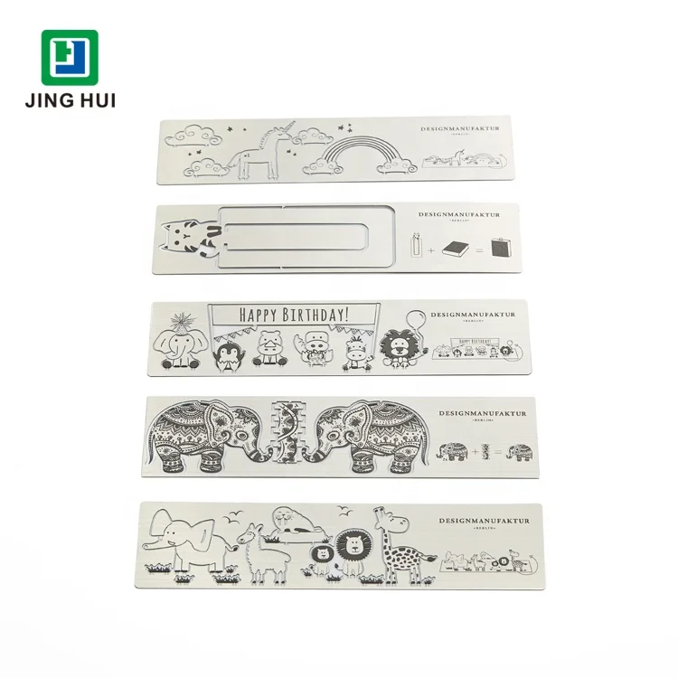 Wholesale Custom Photo Etched Stainless Steel Metal Stencil Planning Template