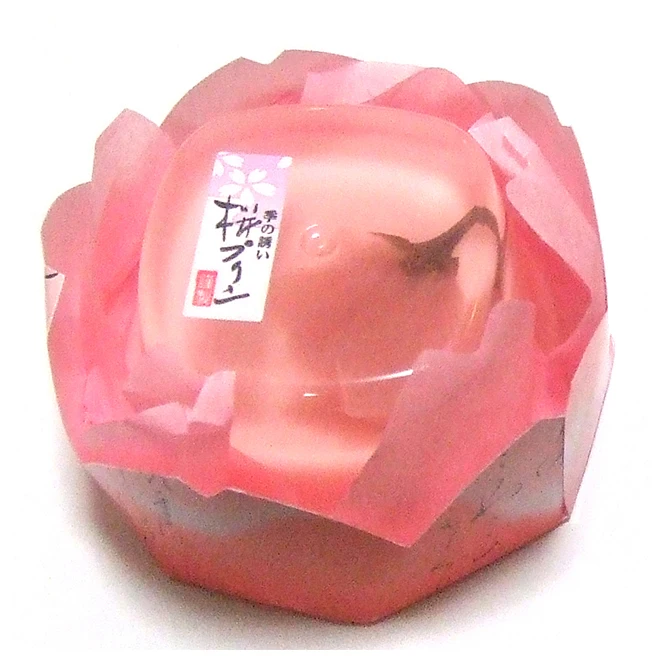 Delicate hot sale premium delicious millk jelly cake fruit pudding