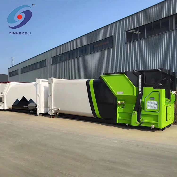
Hydraulic Solid Waste Compactor Equipment Waste Compactor 12M3 