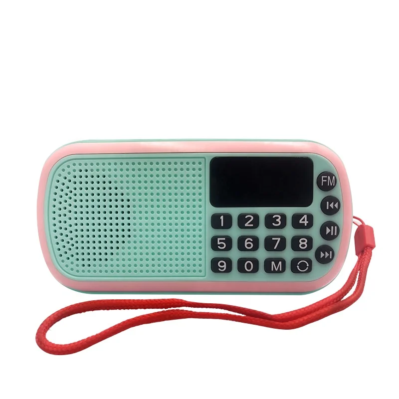 
 Портативный mp3-плеер с Usb-картой и Fm-радио  