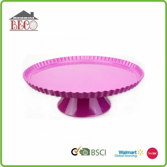 Красная Экологически чистая меламиновая круглая обеденная тарелка, набор для свадебного торта, подставка, инструменты