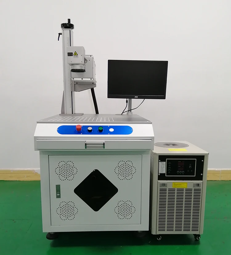 3W UV Laser Marking Machine N95 face sask mark 355nm Laser Marker Glass Engraving Plastic Earbuds PP PE LED Lamp Gobo Lens