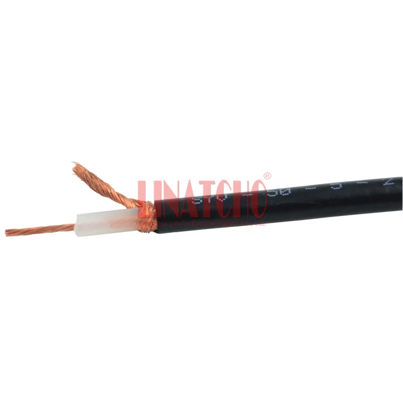 7MM 50ohm communication 5D SYV-50-5 copper core coaxial cable