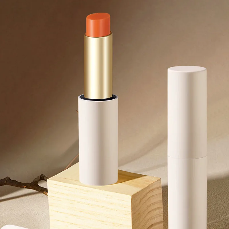 Private Label Customized Logo Color Lipblam Long Lasting Color Rendering Silky Lipstick Wholesale Cruelty Free Matte Lipstick