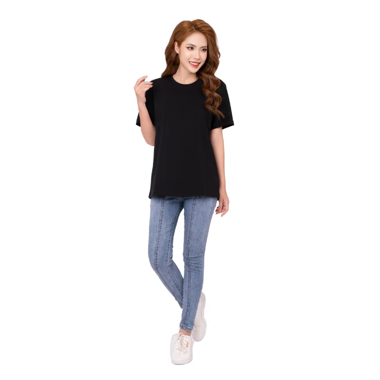 High Grade T Shirt For Men Classic Design Short Sleeve Versatile Carton Box Packaging Made In Vietnam Manufacturer