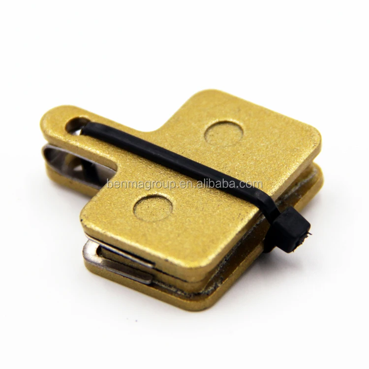 Gold color sintering sintered B01S brake pads for Shimano bicycle M375 M395 M446 M485 pastillas de freno