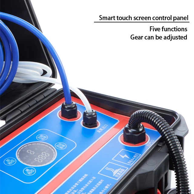 Multi-purpose  powerful dry wet steamer chemical free Disinfection high pressure steam cleaner with ozone pulse function