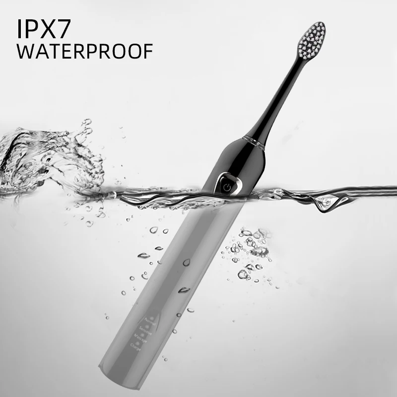 multifunctional sonic toothbrush travel usb recharge toothbrush smart sonic electric tooth brush soft bristles