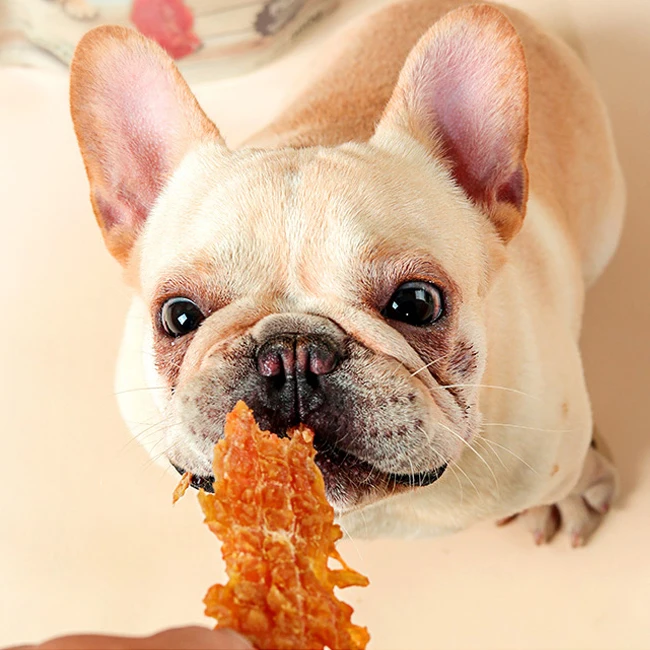 OEM ODM China manufacture (supplier) unique oriental healthy Chicken jerky individual Dried Chicken Strip pet snack