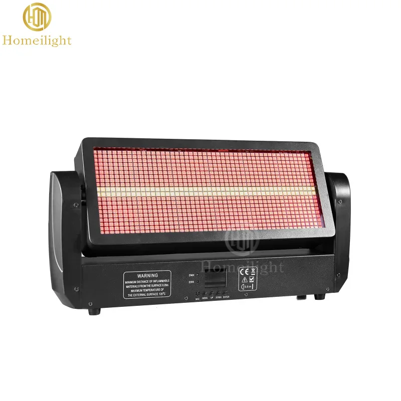 Good price 12+12 section strobe moving head 960pcs 0.3w flash wash stage lighting