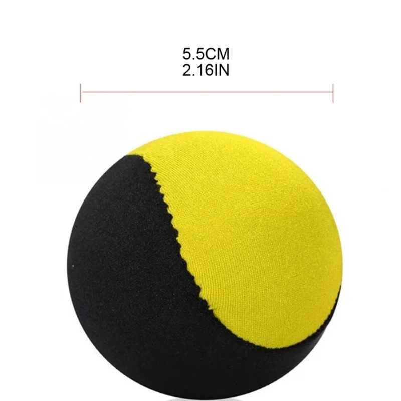 5.5CM TPR Water Bouncing Ball Beach Ball Sensory Surf Skimming Jumper Ocean Pool Beach Fidget Stress Relief Sports Outdoor Toys