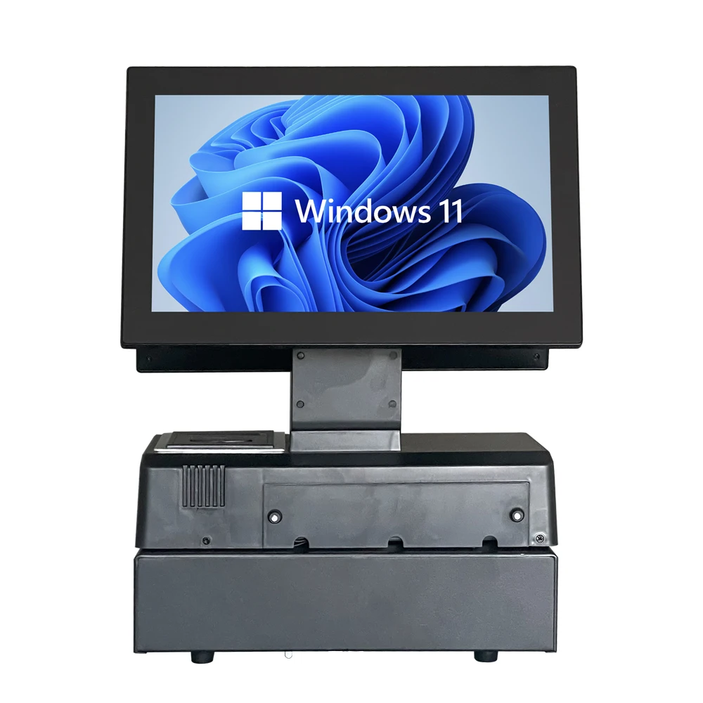 Новый ресторанный розничный принтер для выставления счетов сенсорный windows Pos кассовый аппарат POS терминал супермаркета