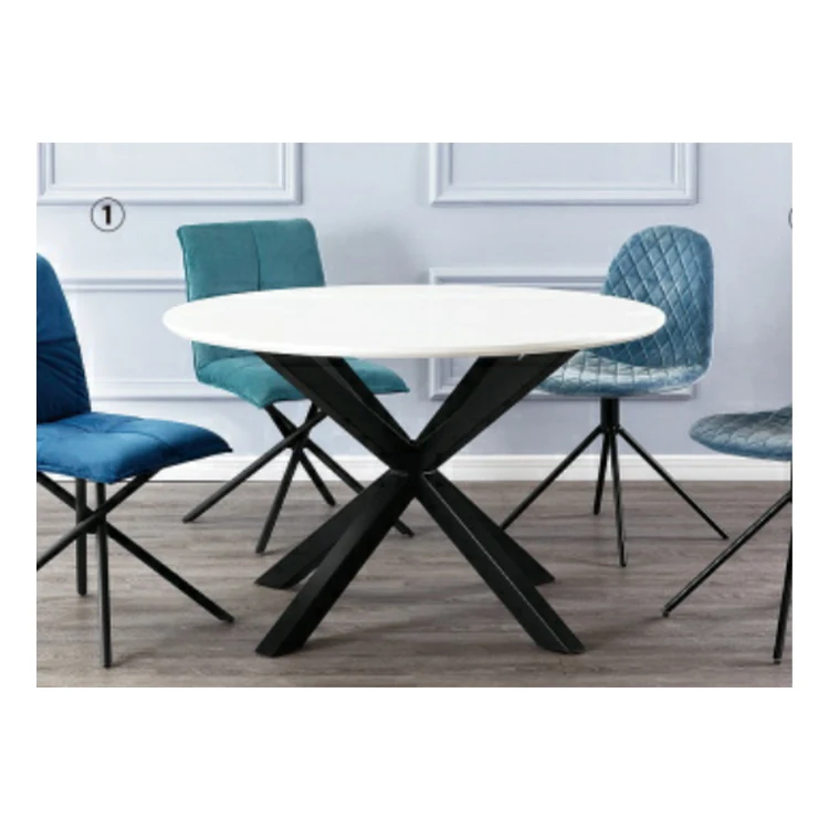 round wood 4 seat extendable beautiful white dining table set blue chairs 12 seaters and 10 chairs