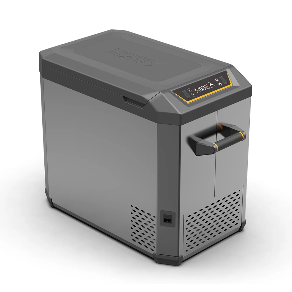 NIQ50 Alpicool Portable Fridge 12v Camping Refrigerator for Car Single Zone Compressor Electric Cooler 46.5L Home Dual Use
