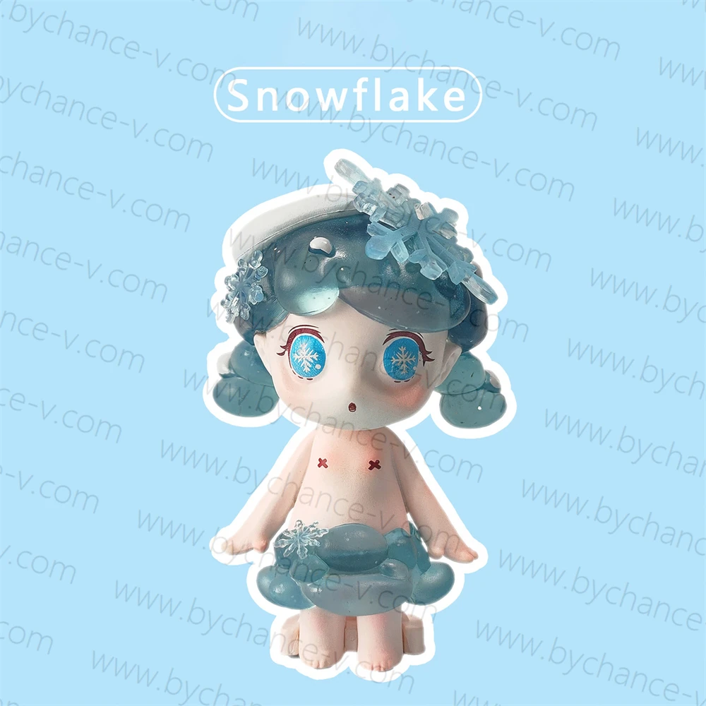 Therapy trendy art toy weather themed cartoon baby angel figure doll collectible designer toy for home styling decoration